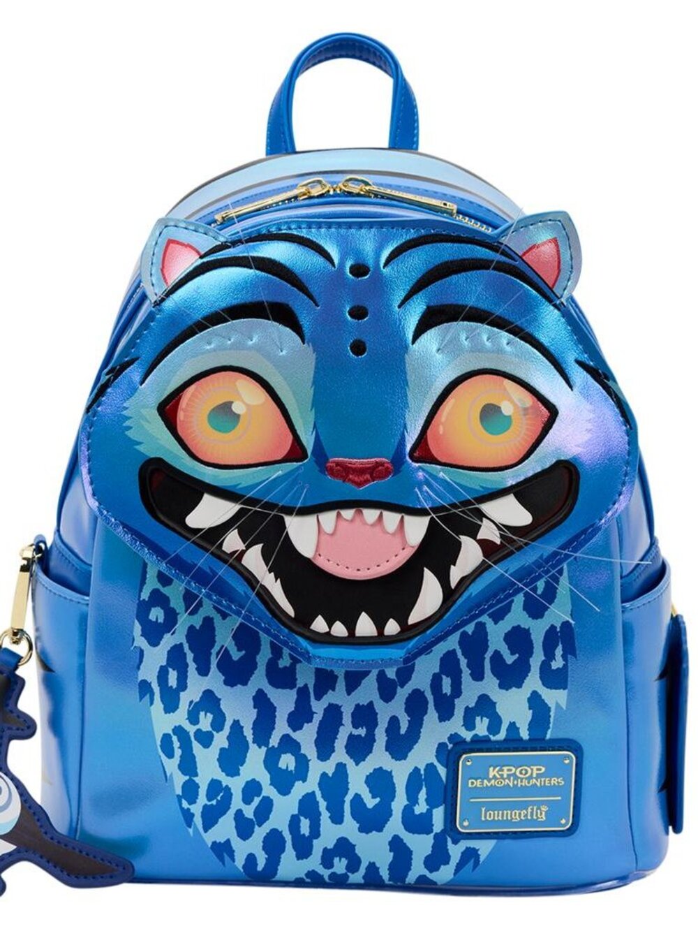 Loungefly KPop Demon Hunters Derpy Light Up Glow Mini Backpack NWT